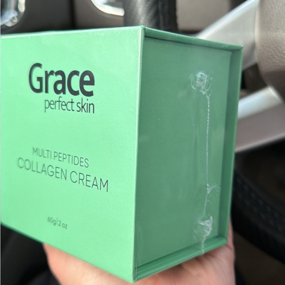 Grace Perfect Skin Multi Peptides Collagen Cream - Mint Green